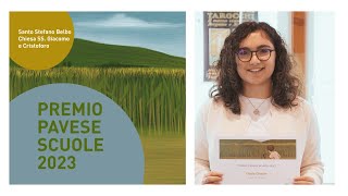 Premio Pavese Scuole 2023  Intervista a Giada Chiarle [upl. by Libbey]