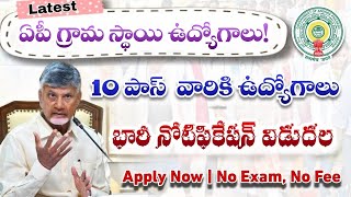 AP కలెక్టర్ కార్యాలయం నోటిఫికేషన్ 10th Paas Govt jobs 2024 ap latest jobs 2024 ap govt jobs 2024 [upl. by Tobe]