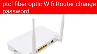 Hwo to Ptcl change password Flash fiber WiFi Router [upl. by Dahlstrom]