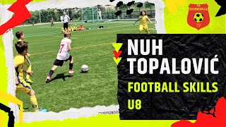 Football skills  Nuh Topalovic U8  2014  FK Dobrinja  Sarajevo [upl. by Polad]