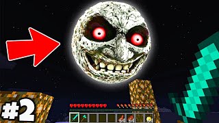 i Found Scary LUNAR MOON 😱 in Minecraft   Part2 [upl. by Yensehc554]