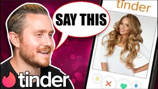 The EASY Way to Text Girls on Tinder Hinge or Bumble [upl. by Noeled546]