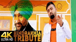 Bindrakhia Tribute Nilliyan Nashiliyaan Balori Akhan  Gupz Sehra  Latest Songs 2018 [upl. by Ellerad]