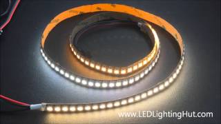 LEDLightingHut 144LEDm SK6812 WWA White Adjustable 5050 LED Strip [upl. by Are205]