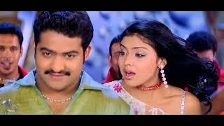 Kandi Chenu Kada 4K Videosong Naa Alludu Jr NTR Shriya Saran Genelia remastered 4k telugusongs [upl. by Noterb76]