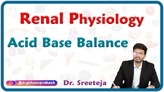 Physiology of Acid Base Balance  Renal physiology USMLE step 1 [upl. by Odeen]