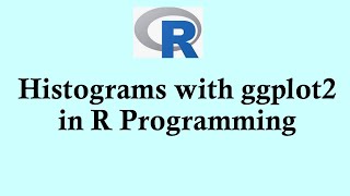 R programming Section 5 Using R graphic ggplot2 Lecture 8 Histograms [upl. by Ellac354]