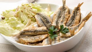 Receta de boquerones al limón con ensalada verde  Karlos Arguiñano [upl. by Anastasie]