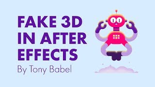 After Effects Tutorial  Fake 3D with Shape Layers [upl. by Quintessa]