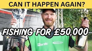 BIG MONEY FISHING MATCH FISHING FOR £50000  MATCH FISHING LIVE [upl. by Ahsiemal]