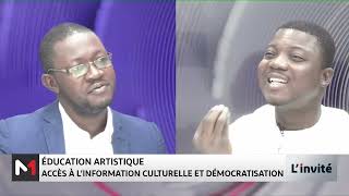 Education artistique  l’accès à l’information culturelle et démocratisation avec Guéhi Christian [upl. by Redd]