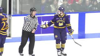 HIGHLIGHT Quinnipiac mens hockey vs Yale [upl. by Idac]