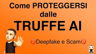 PROTEGGITI DALLE TRUFFE con lIntelligenza Artificiale  TUTORIAL Facile e Completo [upl. by Audre]