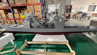 Arkmodel Ticonderoga Class CG70 Guided Missile Cruiser Lake Erie Customized Model [upl. by Inverson]