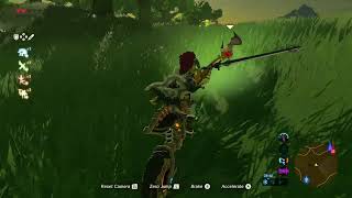 Zelda BOTW The art of stopping the blade right before the enemies eyeball [upl. by Noryak]