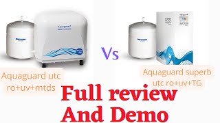 Full Review Aquaguard utc rouv waterpurifier [upl. by Norat]