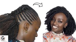 Try This Worlds Classic Hairstyle Tangle Free Crochet Trending For WEAK Hairline Very Detailed [upl. by Sheng]