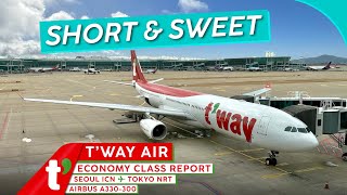 TWAY AIR A330 Economy 🇰🇷⇢🇯🇵【4K Trip Report Seoul to Tokyo 】Wonderfully No Frills [upl. by Orpha]