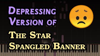 The StarSpangled Banner  Piano Tutorial in Depressing Cover National Anthem USA [upl. by Dreher]