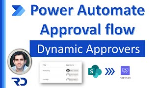 Dynamic Approvers amp log history with Power Automate Approvals [upl. by Case]