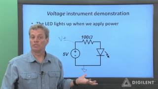 Analog Discovery Tutorials Voltage Instrument [upl. by Dollie760]