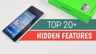 Infinix Smart 7 Top 20 Amazing Hidden Features  Unique Tips amp Tricks [upl. by Mcdade]