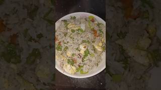 Today lunch fried riceEgg fried rice recipe youtubeshorts trendingshorts viralshorts shorts [upl. by Auvil]