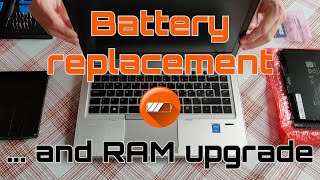 HP EliteBook Folio 9480M  Upgrading RAM amp Battery Replacement [upl. by Congdon630]