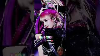 bts blackpink btsarmy kpop btsv thv taehyung taelice lisa hopeworld [upl. by Monteria794]