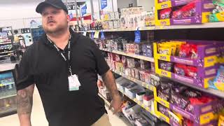 Confronting Vendor at Walmart Backdooring Sports Cards [upl. by Axia]