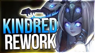 NEW KINDRED REWORK Infinitely Scaling Autos  Ability Range  League of Legends [upl. by Aurie]