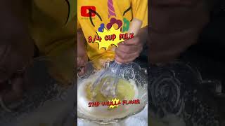 No Oven  vanilla cake viralvideos cooking food viralvideos shorts youtube [upl. by Narud345]