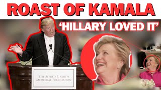 TRUMP ROAST OF KAMALA HARRIS AT Al Smith Dinner [upl. by Hametaf]