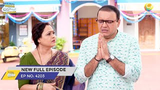 FULL EPISODE 4203 Bhide ko Aaya Bura Sapna Taarak Mehta Ka Ooltah Chashmah  तारक मेहता [upl. by Atinaw]