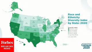 JUST IN 2020 Census Shows US Is More Diverse And Multiracial Than Ever Before [upl. by Stanwinn715]