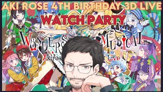 AKIROSE 4TH BIRTHDAY 3D LIVE CONCERT 2022 WATCHALONG STREAM HIGHLIGHT [upl. by Evadnee]