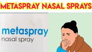 Metaspray nasal spray Cipla metaspray metaspraynaslspray nasalspray [upl. by Hplar588]