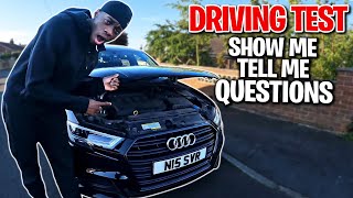 Show Me Tell Me Questions 2024  UK Driving Test [upl. by Yerrot679]