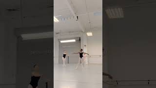 Regular Ballet Technique Class  Vaganova training in California dance ballet [upl. by Josee27]