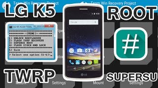 LG K5 X220 TOOL  TWRP  ROOT SUPERSU X220 X220dsh X220ds ETC UNLOCK BOOTLOADER  FLASH STOCK [upl. by Ekalb847]