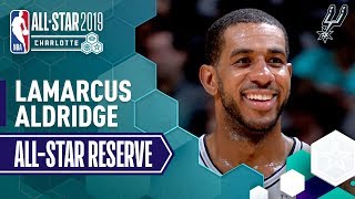 Best Of LaMarcus Aldridge 2019 AllStar Reserve  201819 NBA Season [upl. by Danforth]