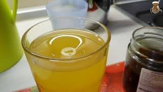 Sağlıklı bir yaşam için  Zencefil Zerdeçal çayı  Ingwer Kurkuma Tee  Ginger Turmeric tea [upl. by Llewxam]