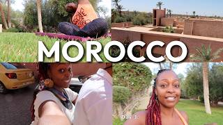 Solo Travel to Morocco to Attend a Yoga Retreat  Room Tour Dar Sabra Resort Marrakech [upl. by Aerdnaek]