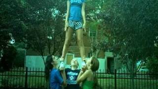 single down cheer stunt [upl. by Daub]