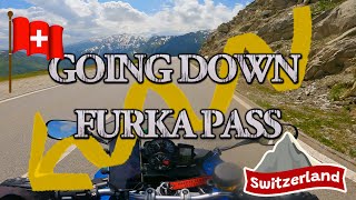 Going Down Furka Pass [upl. by Barnabas]