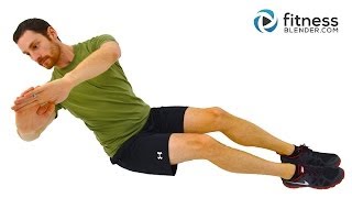 Total Body Strength Training and Core Workout for Beginners  Low Impact Workout at Home [upl. by Germano]