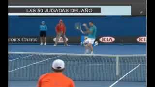 Mejores 30 jugadas de Tenis del 2018  Parte 1 [upl. by Akiwak]