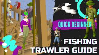 OSRS Fishing Trawler Guide amp Easy Anglers Outfit Spirit Anglers Outfit  Heron Pet  2022 [upl. by Shirberg]