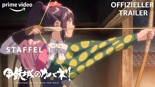 Kabaneri of the Iron Fortress  Staffel 1  Offizieller Trailer  Prime Video DE [upl. by Lebbie]