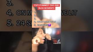 Top 5 funniest zias and blou moments funny funnyvideo fyp [upl. by Okier]